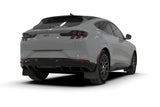 Rally Armor 21-25 Ford Mustang Mach-E/GT/Rally Black UR Mud Flap w/Metallic Black Logo Rally Armor Mud Flaps  AXOPROS