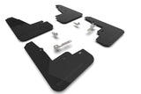 Rally Armor 21-25 Ford Mustang Mach-E/GT/Rally Black UR Mud Flap w/Metallic Black Logo Rally Armor Mud Flaps  AXOPROS