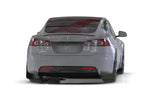 Rally Armor 21-24 Tesla Model S/ S Plaid Black UR Mud Flap w/Metallic Black Logo Rally Armor Mud Flaps  AXOPROS