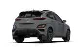 Rally Armor 22-23 Hyundai Kona N-Line Black UR Mud Flap w/Red Logo Rally Armor Mud Flaps  AXOPROS