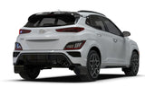 Rally Armor 22-23 Hyundai Kona N-Line Black UR Mud Flap w/Red Logo Rally Armor Mud Flaps  AXOPROS