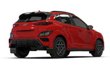 Rally Armor 22-23 Hyundai Kona N-Line Black UR Mud Flap w/Red Logo Rally Armor Mud Flaps  AXOPROS