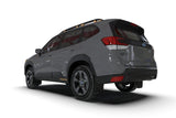 Rally Armor 22-24 Subaru Forester (Incl. Wilderness) Black UR Mud Flap w/Wild Orange Logo Rally Armor Mud Flaps  AXOPROS