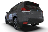 Rally Armor 22-24 Subaru Forester (Incl. Wilderness) Black UR Mud Flap w/Wild Orange Logo Rally Armor Mud Flaps  AXOPROS