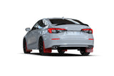 Rally Armor 22-25 Honda Civic/Civic Si/Sport Black UR Mud Flap w/Blue Logo Rally Armor Mud Flaps  AXOPROS
