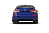 Rally Armor 22-25 Honda Civic/Civic Si/Sport Black UR Mud Flap w/Blue Logo Rally Armor Mud Flaps  AXOPROS