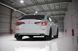 Rally Armor 22-25 Honda Civic/Civic Si/Sport Red UR Mud Flap w/White Logo Rally Armor Mud Flaps  AXOPROS