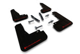 Rally Armor 22-24 Kia EV6 Black UR Mud Flap Red Logo Rally Armor Mud Flaps  AXOPROS