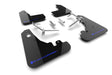 Rally Armor 22-25 Subaru BRZ / Toyota GR86 Black UR Mud Flap w/Blue Logo Rally Armor Mud Flaps  AXOPROS