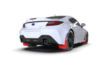 Rally Armor 22-24 Subaru BRZ / Toyota GR86 Red UR Mud Flap w/Black Logo Rally Armor Mud Flaps  AXOPROS