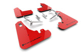 Rally Armor 22-24 Subaru BRZ / Toyota GR86 Red UR Mud Flap w/Black Logo Rally Armor Mud Flaps  AXOPROS