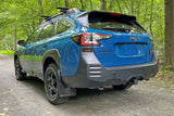 Rally Armor 22-25 Subaru Outback Wilderness Black Mud Flap Silver Logo Rally Armor Mud Flaps  AXOPROS