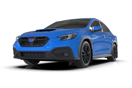 Rally Armor 22-25 Subaru WRX Black UR Mud Flap - Metallic Black Logo Rally Armor Mud Flaps  AXOPROS