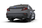 Rally Armor 22-24 Subaru WRX Black UR Mud Flap w/Dark Grey Logo Rally Armor Mud Flaps  AXOPROS
