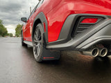 Rally Armor 22-25 Subaru WRX Black UR Mud Flap w/Red Logo Rally Armor Mud Flaps  AXOPROS