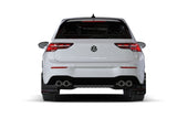 Rally Armor 22-24 VW MK8 Golf GTI/R Black UR Mud Flap w/Red Logo Rally Armor Mud Flaps  AXOPROS