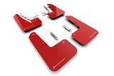 Rally Armor 22-24 VW MK8 Golf GTI/R Red UR Mud Flap w/White Logo Rally Armor Mud Flaps  AXOPROS