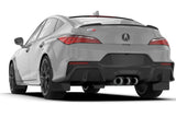 Rally Armor 23-24 Acura Integra A-Spec Black UR Mud Flap W/Red Logo (No Drilling Req.) Rally Armor Mud Flaps  AXOPROS