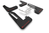 Rally Armor 23-25 Honda Civic Type R Black Mud Flap Red Logo Rally Armor Mud Flaps  AXOPROS