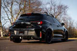 Rally Armor 23-25 Toyota GR Corolla Black UR Mud Flap w/Red Logo Rally Armor Mud Flaps  AXOPROS