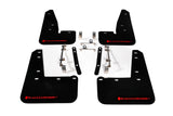 Rally Armor 23-25 Toyota GR Corolla Black UR Mud Flap w/Red Logo Rally Armor Mud Flaps  AXOPROS