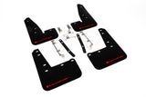 Rally Armor 23-25 Toyota GR Corolla Black UR Mud Flap w/Red Logo Rally Armor Mud Flaps  AXOPROS