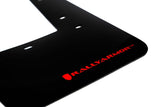 Rally Armor 23-25 Toyota GR Corolla Black UR Mud Flap w/Red Logo Rally Armor Mud Flaps  AXOPROS