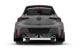 Rally Armor 23-25 Toyota GR Corolla Black UR Mud Flap w/White Logo Rally Armor Mud Flaps  AXOPROS