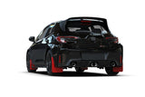 Rally Armor 23-25 Toyota GR Corolla Red UR Mud Flap w/Black Logo Rally Armor Mud Flaps  AXOPROS