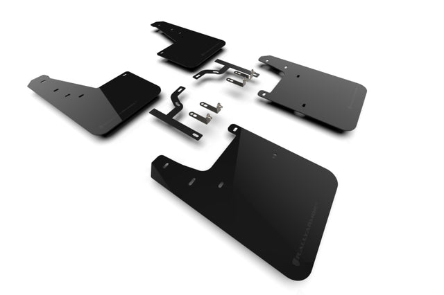 Rally Armor 23-25 Toyota Sequoia Black UR Mud Flap w/ Metallic Black Logo Rally Armor Mud Flaps  AXOPROS