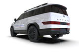 Rally Armor 24-25 Hyundai Santa Fe Black Mud Flap w/Red Logo Rally Armor Mud Flaps  AXOPROS