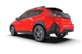 Rally Armor 2024 Subaru Crosstrek Black UR Mud Flap Red Logo Rally Armor Mud Flaps  AXOPROS
