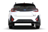 Rally Armor 24-25 Subaru Crosstrek Red UR Mud Flap White Logo Rally Armor Mud Flaps  AXOPROS