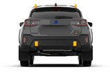 Rally Armor 24-25 Subaru Crosstrek (Wilderness Only) Black UR Mud Flap W/Grey Logo-No Drilling Req Rally Armor Mud Flaps  AXOPROS