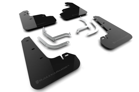 Rally Armor 2024 Subaru Impreza Black UR Mud Flap w/ Grey Logo Rally Armor Mud Flaps  AXOPROS