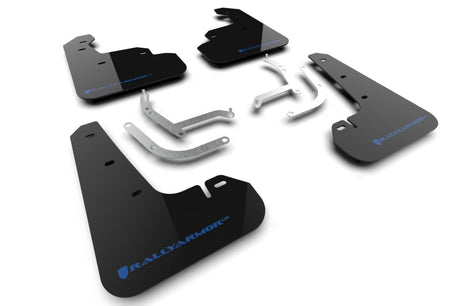 Rally Armor 2024 Subaru Impreza Black UR Mud Flap w/ Light Blue Logo Rally Armor Mud Flaps  AXOPROS