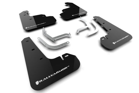 Rally Armor 2024 Subaru Impreza Black UR Mud Flap w/ White Logo Rally Armor Mud Flaps  AXOPROS