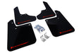 Rally Armor 93-01 Subaru Impreza RS Black UR Mud Flap w/ Red Logo Rally Armor Mud Flaps  AXOPROS