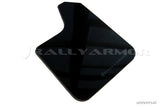 Rally Armor Universal Fit (No Hardware) Black UR Mud Flap w/ White Logo Rally Armor Mud Flaps  AXOPROS