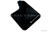 Rally Armor Universal Fit (No Hardware) Black UR Mud Flap w/ White Logo Rally Armor Mud Flaps  AXOPROS