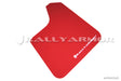Rally Armor Universal Fit (No Hardware) Red UR Mud Flap w/ White Logo Rally Armor Mud Flaps  AXOPROS