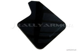 Rally Armor Universal UR Black Mud Flap w/ Metallic Black Logo Rally Armor Mud Flaps  AXOPROS