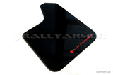Rally Armor Universal UR Black Mud Flap w/ Metallic Black Logo Rally Armor Mud Flaps  AXOPROS