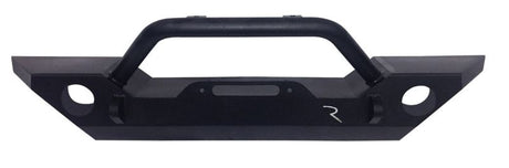 Rampage 07-22 Jeep Wrangler JL/JK & 20-22 Gladiator JT Rock Rage Front Bumper - Black Rampage Bumpers - Steel  AXOPROS
