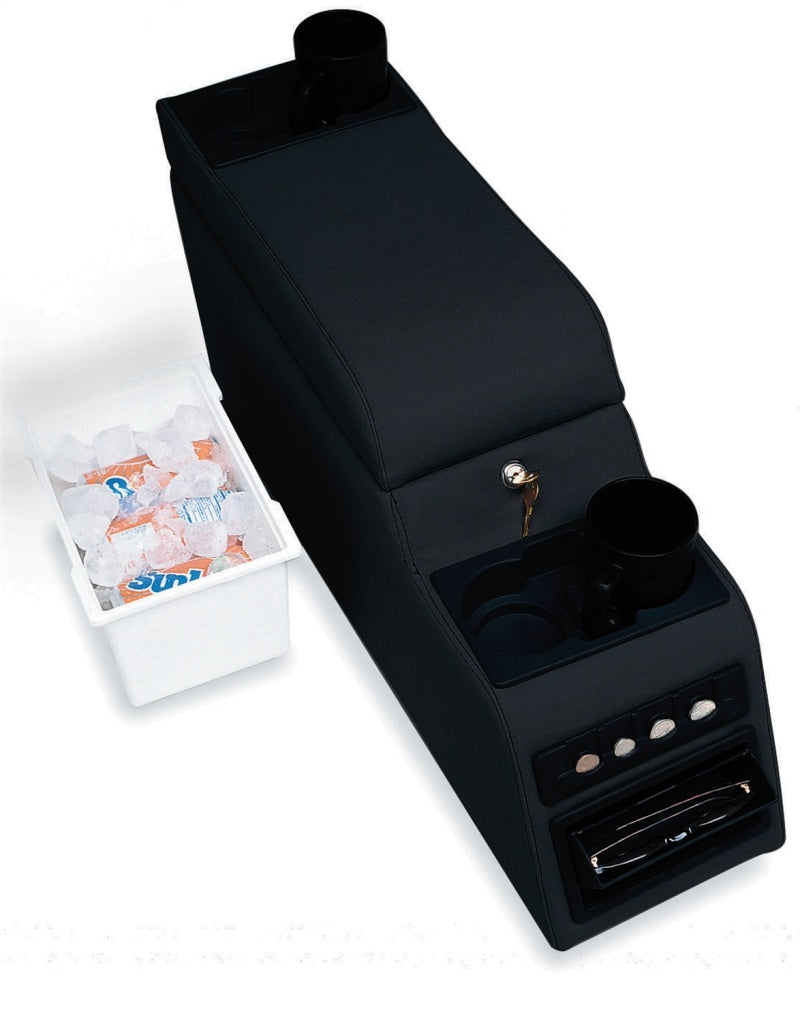 Rampage 1976-1983 Jeep CJ5 Locking Center Console - Black Denim Rampage Dash & Interior Trim  AXOPROS