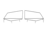 Rampage 1987-1995 Jeep Wrangler(YJ) Window Frame Only - Black Rampage Soft Tops  AXOPROS