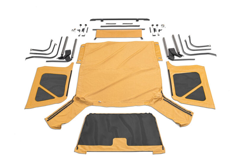 Rampage 1997-2006 Jeep Wrangler(TJ) Complete Top - Spice Denim Rampage Soft Tops  AXOPROS