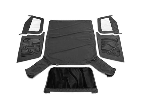 Rampage 1997-2006 Jeep Wrangler(TJ) OEM Replacement Top - Black Denim Rampage Soft Tops  AXOPROS