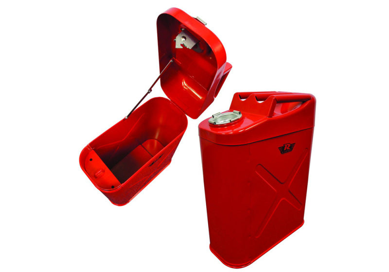 Rampage 1999-2019 Universal Trail Can Storage Box - Red Rampage Tow Hooks  AXOPROS
