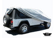 Rampage 2004-2006 Jeep Wrangler(TJ) LJ Unlimited Car Cover - Grey Rampage Car Covers  AXOPROS